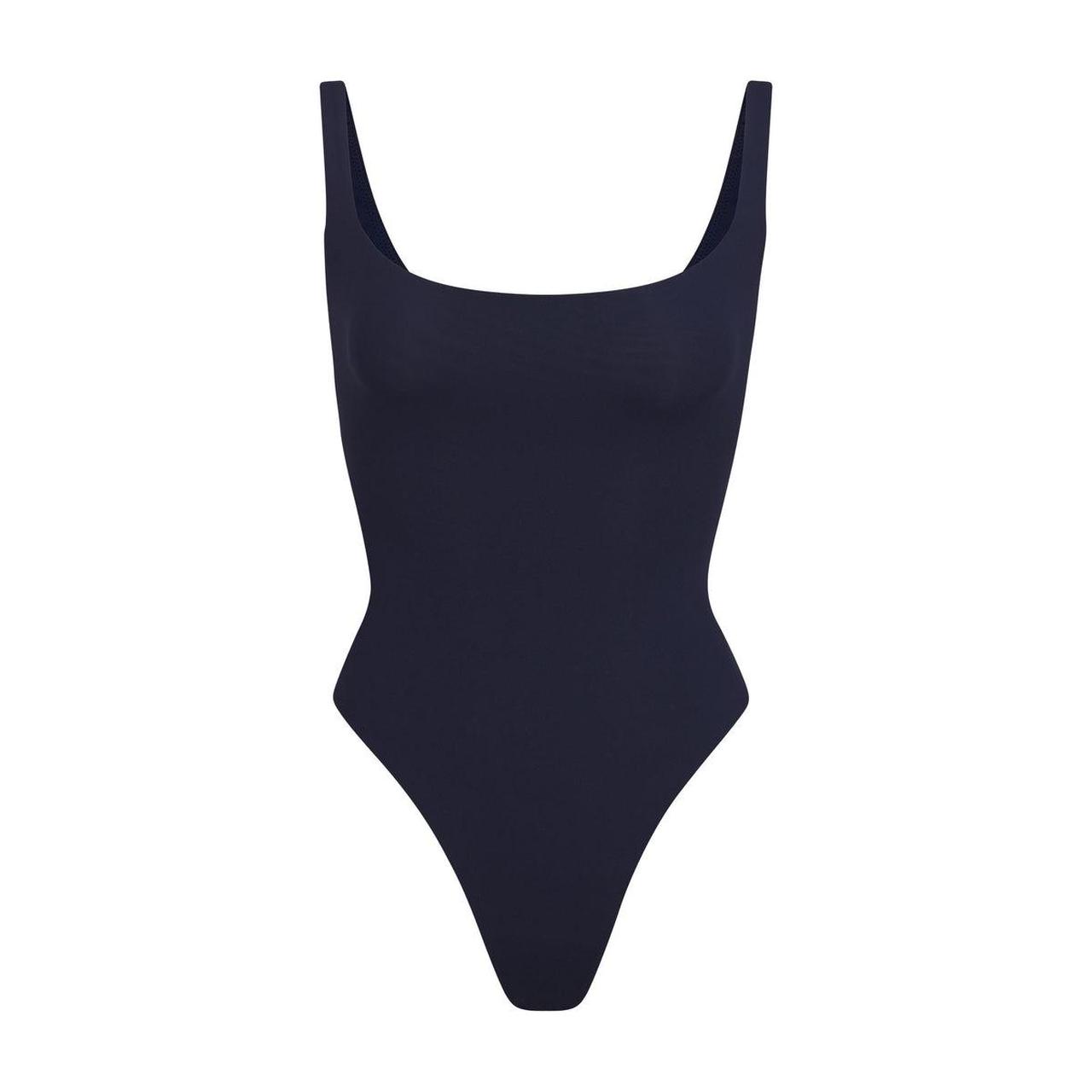 Skims Navy Bodysuit | Depop