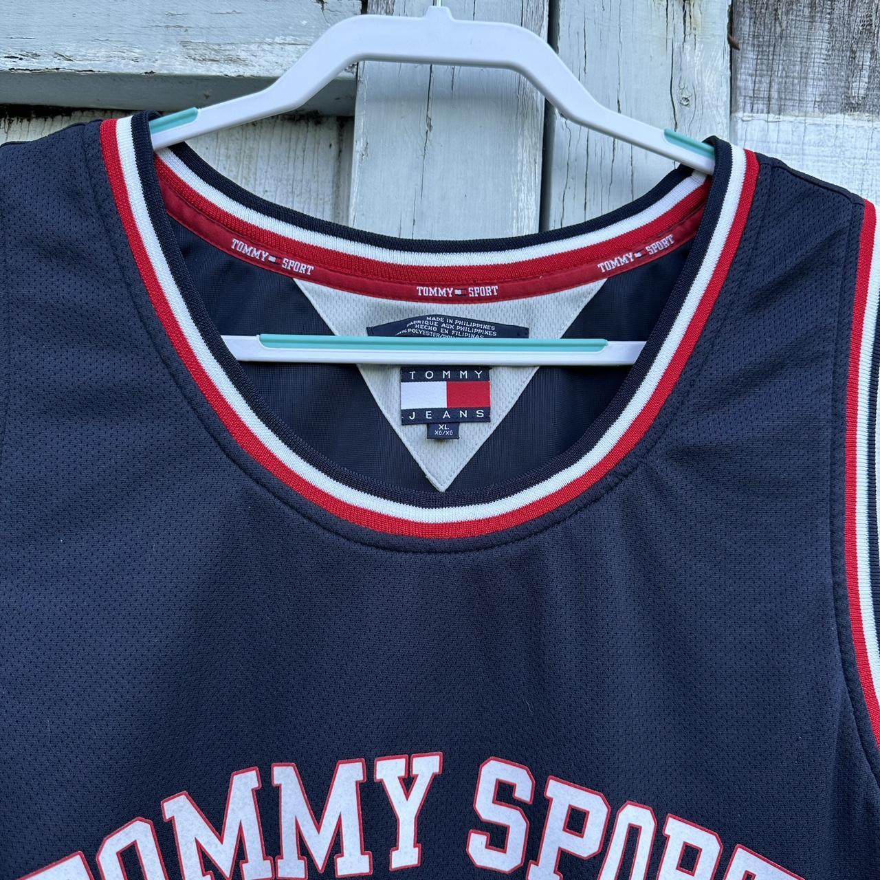 Tommy hilfiger basketball outlet jersey