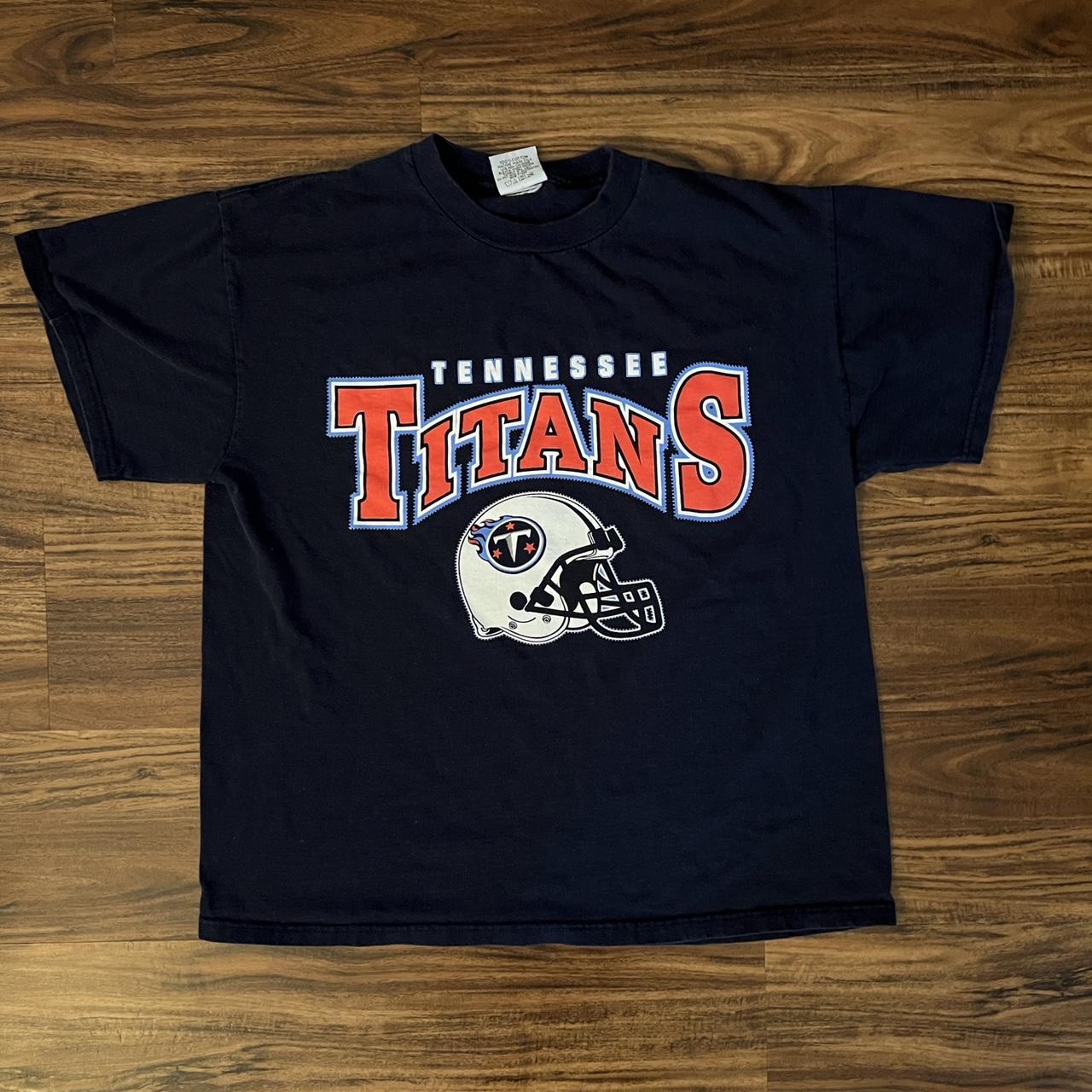 Vintage Y2K 2000s Tennessee Titans NFL Football Graphic T-Shirt