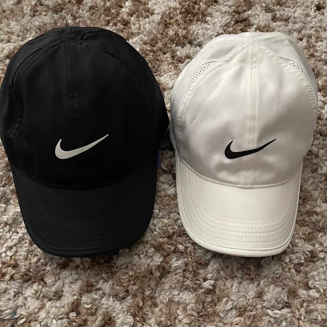 2 Women's Nike Featherlight DriFIT Baseball Hat I... Depop