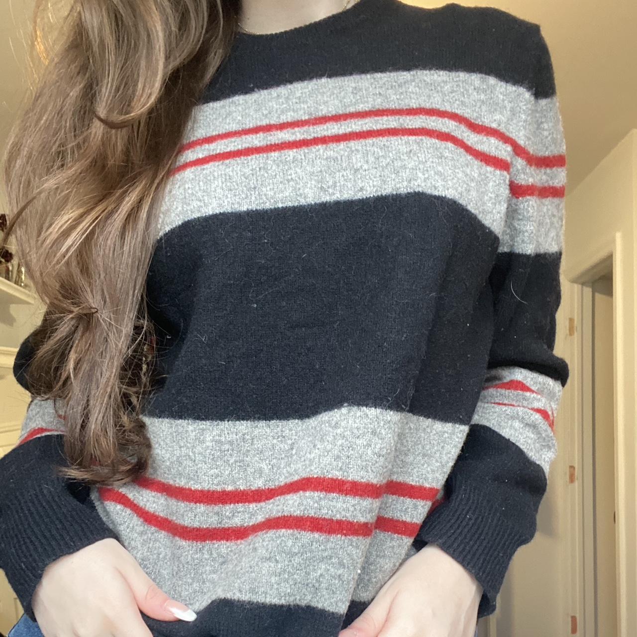 Express striped outlet sweater