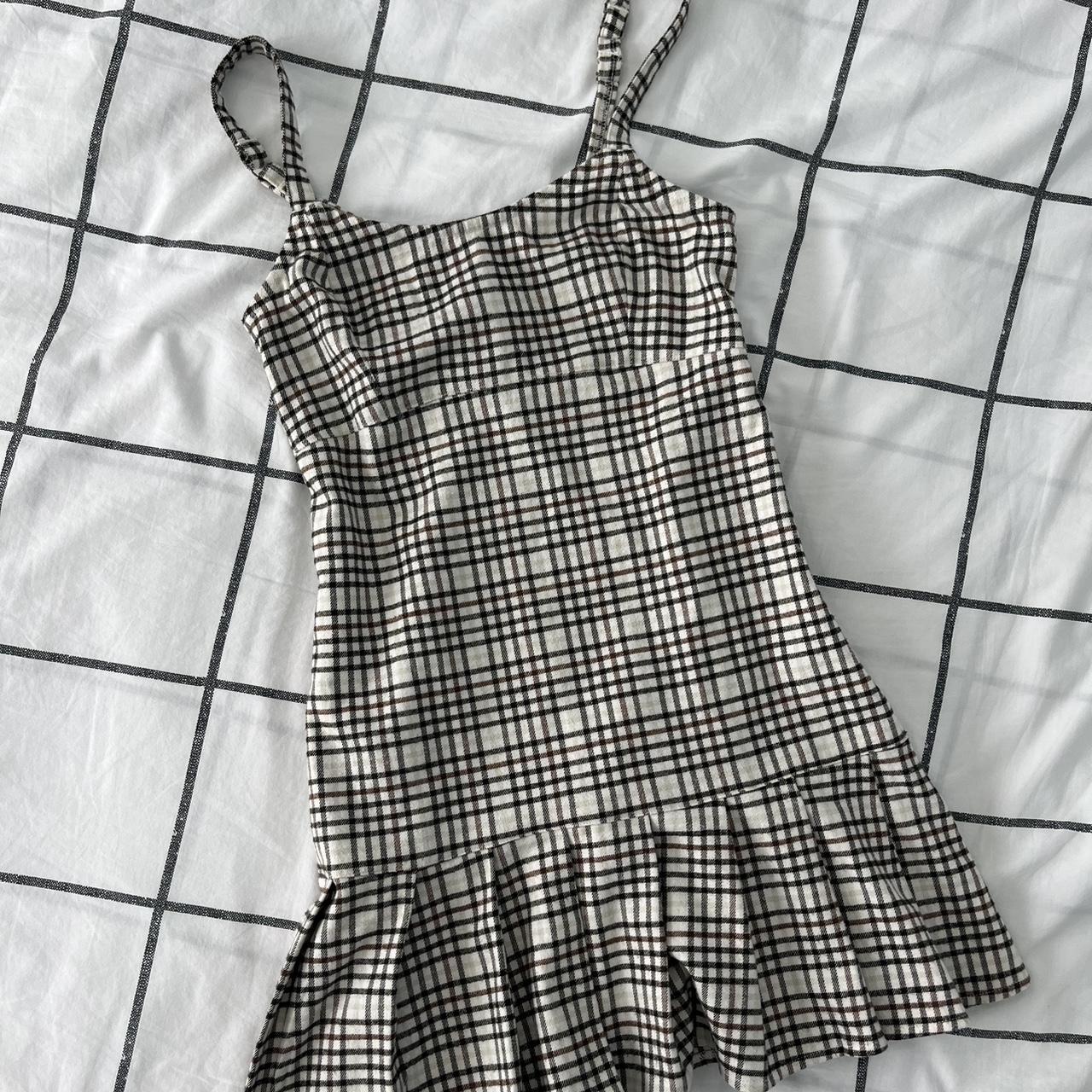 Plaid Hollister Short Dress Plaid Hollister Mini Dress