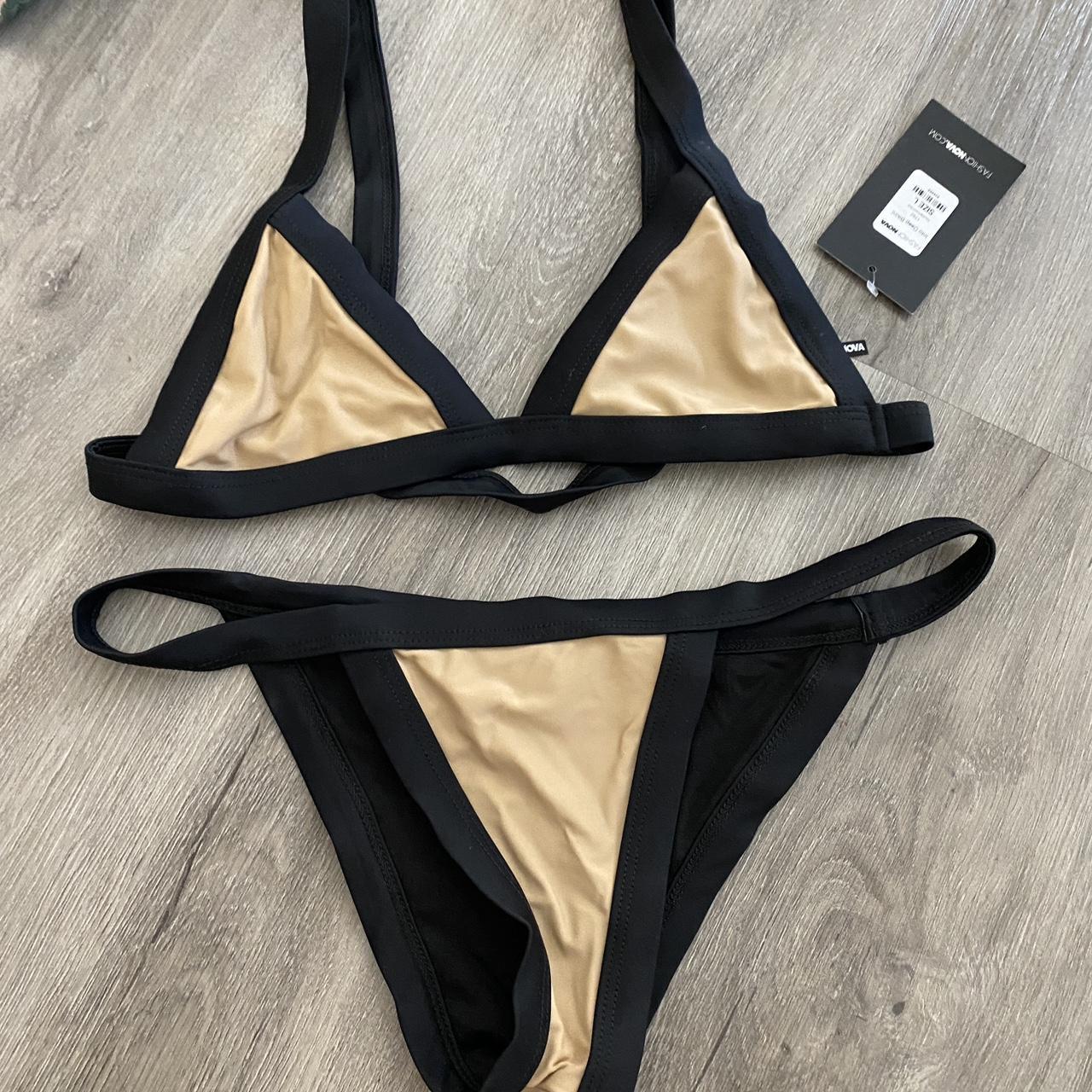 fashion nova swimsuit size large (id say runs a lil... - Depop