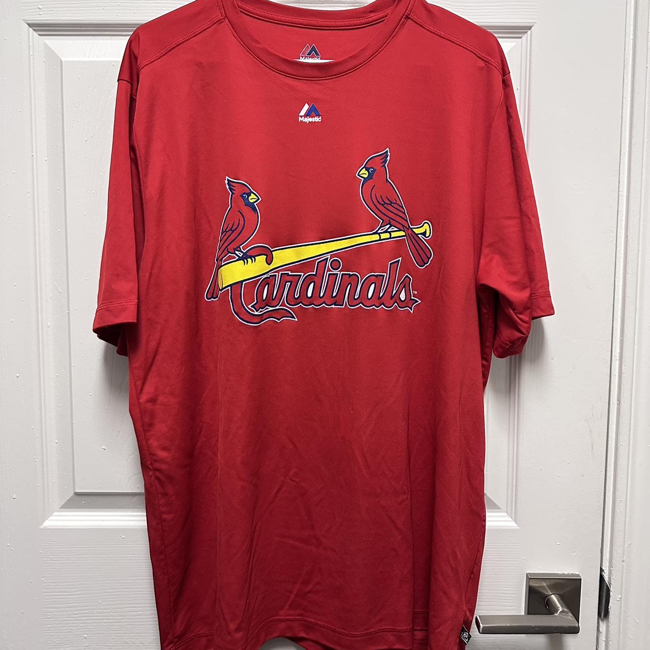 Vintage St Louis Cardinals Shirt Mens XL Majestic