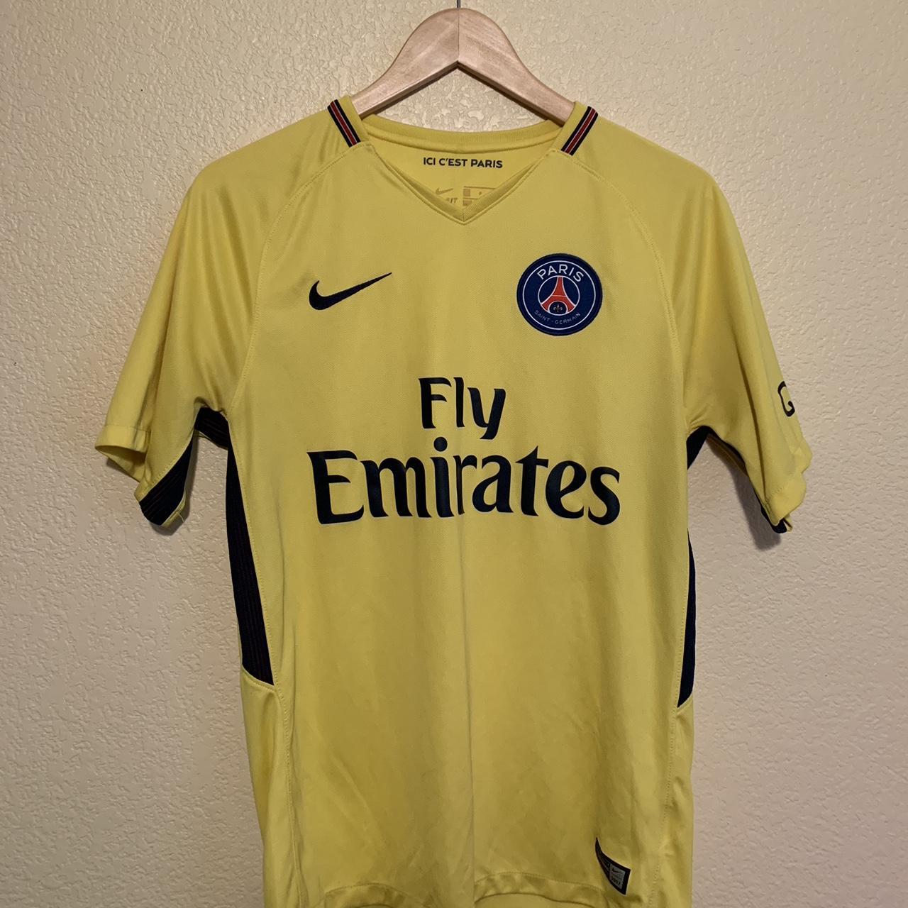 Nike PSG Paris Saint Germain 06/07 Away Shirt XXL - Depop