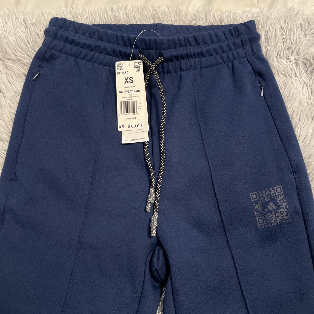 Adidas Women's Navy Joggers-tracksuits (2)