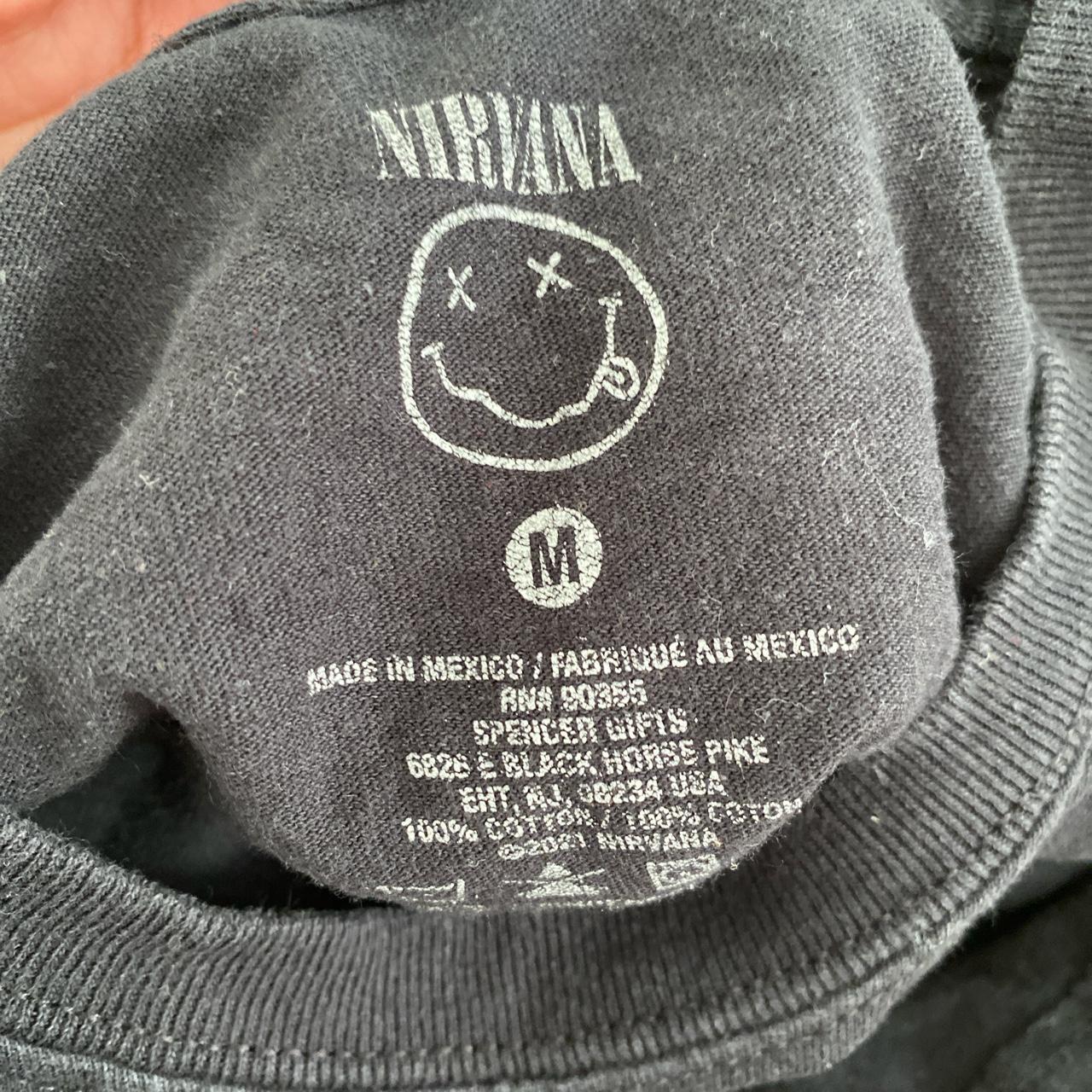 Nirvana shirt outlet zumiez