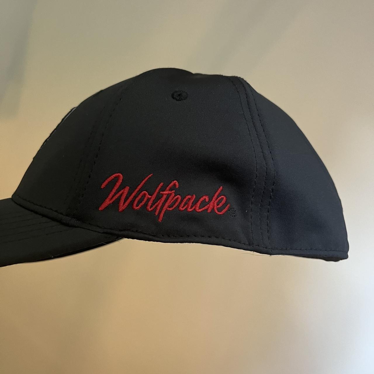 NC State Wolfpack black athletic hat, Depop