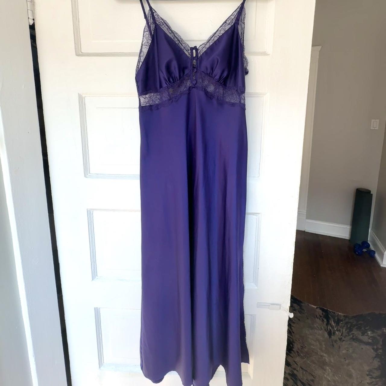 Vintage Jasper Conran purple dress Size is listed. Depop