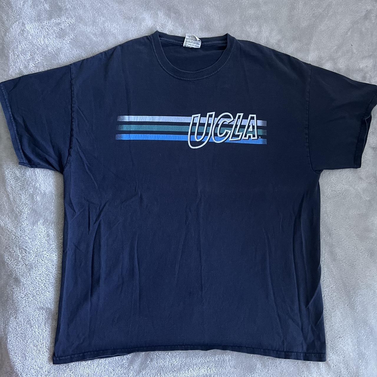 Vintage Blue UCLA Tee with Front Hit and TLC Sport