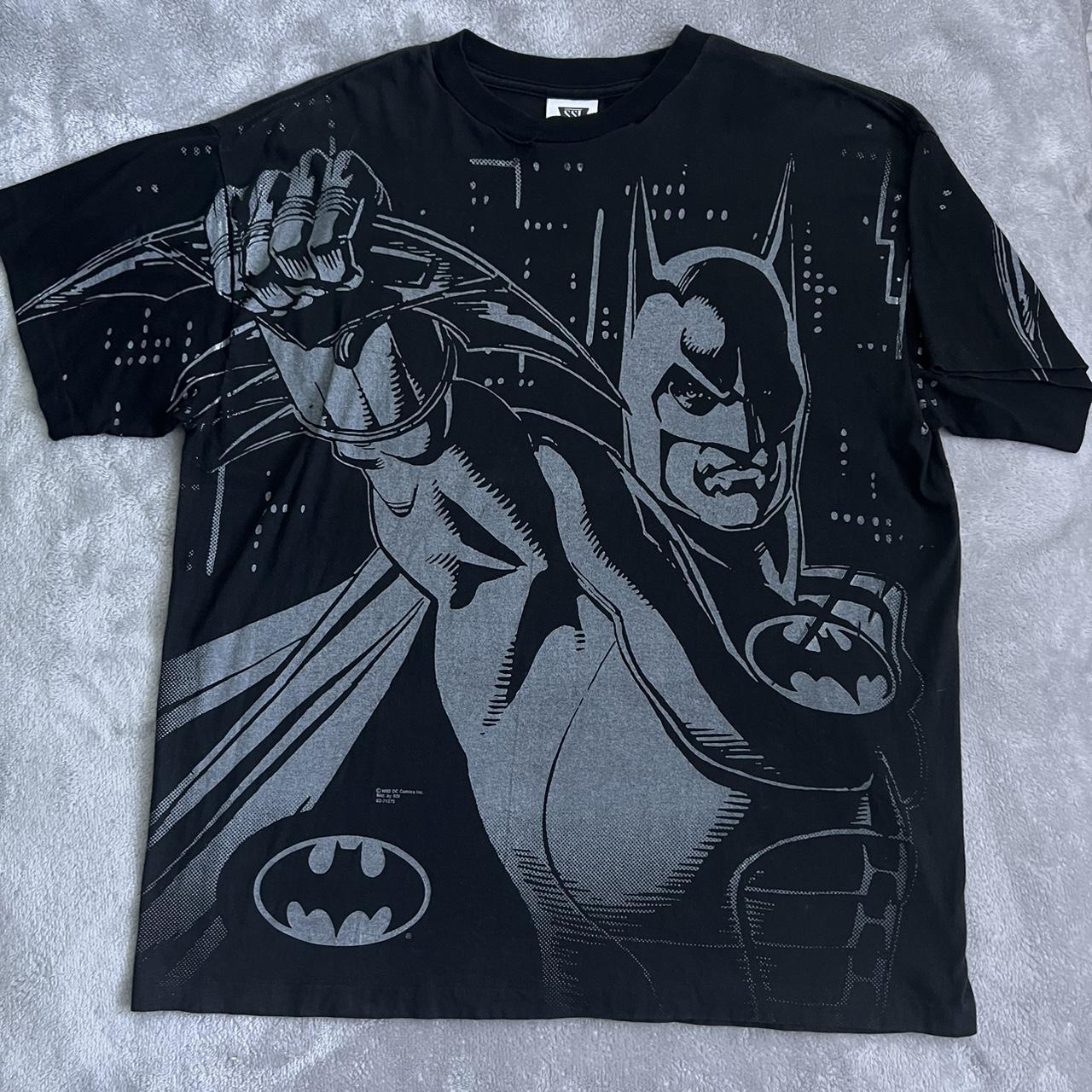 Vintage Batman AOP Tee from 1992 -SSI tag -Size XL... - Depop