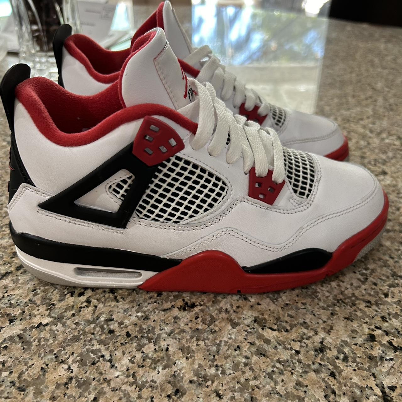retro 4 fire red size 6