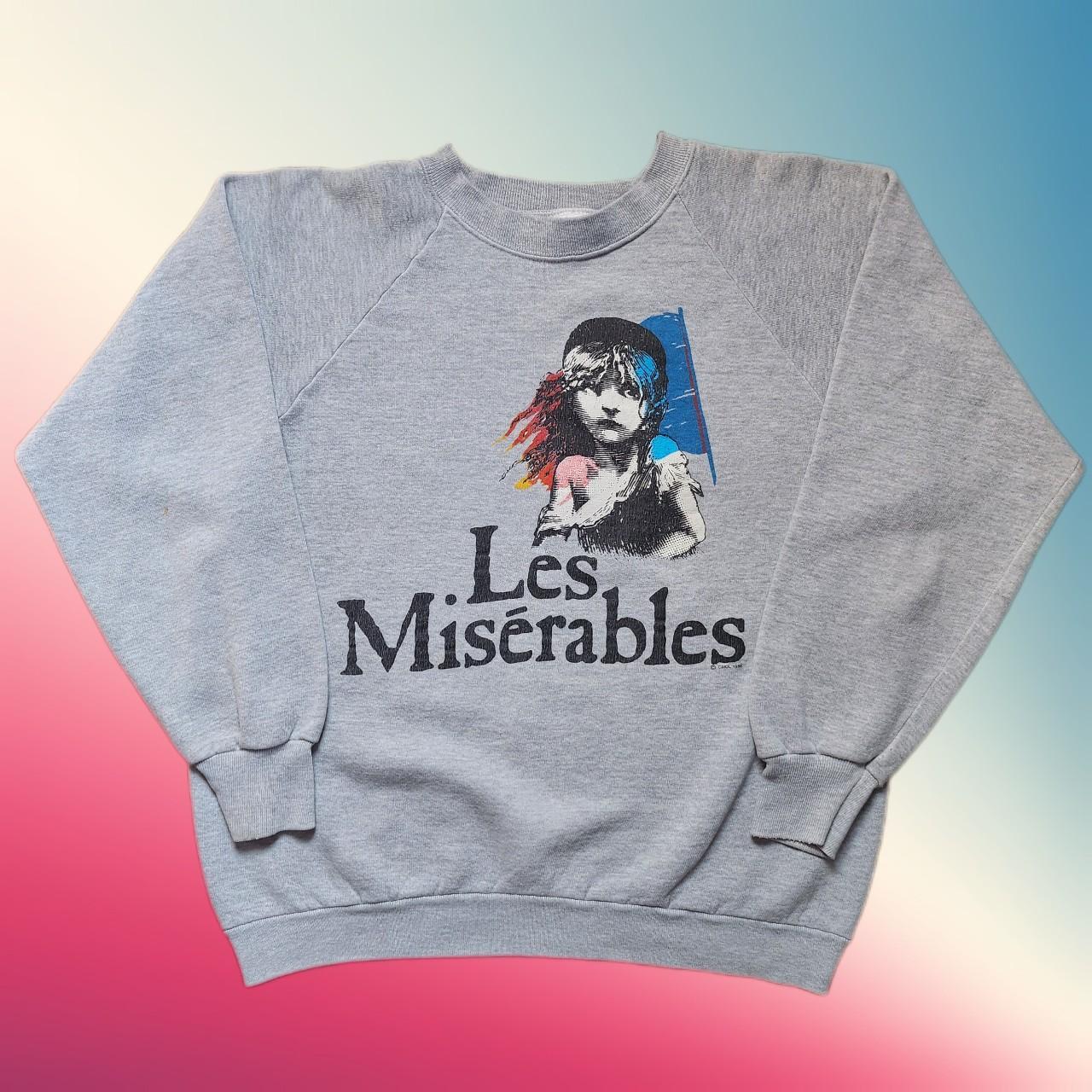 トップス 80s Les Miserables Sweat Shirt Size XL 80s Les Miserables Sweatshirt sizeXL 80s Les Miserables Sweat