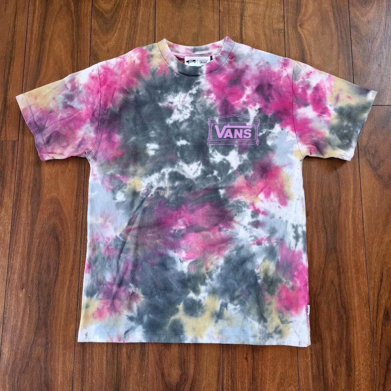 vans shirt tie dye
