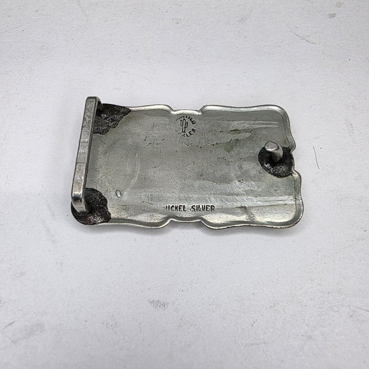 Source Unknown Men's Belt - Silver/Red – Vintage … - image 5