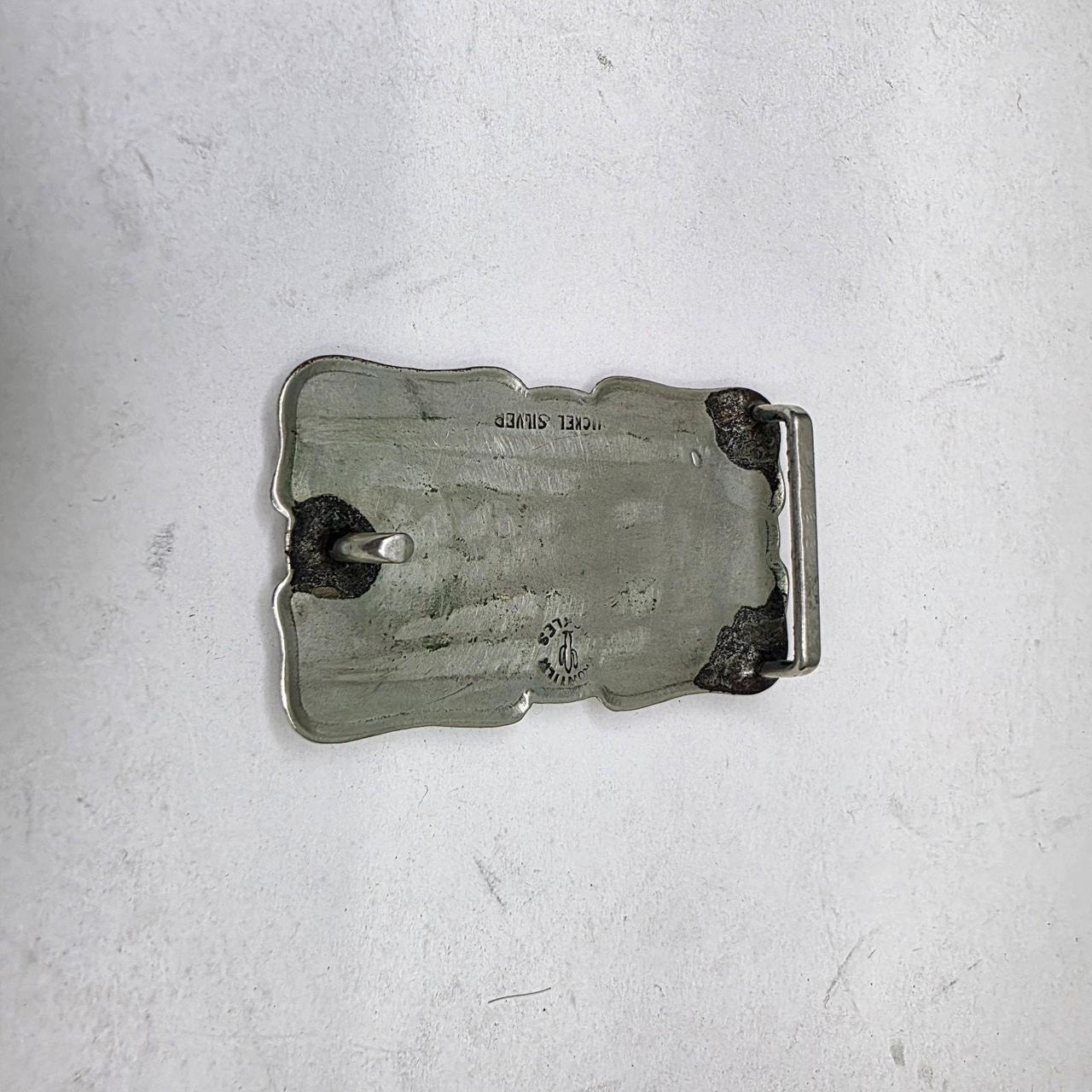 Source Unknown Men's Belt - Silver/Red – Vintage … - image 6