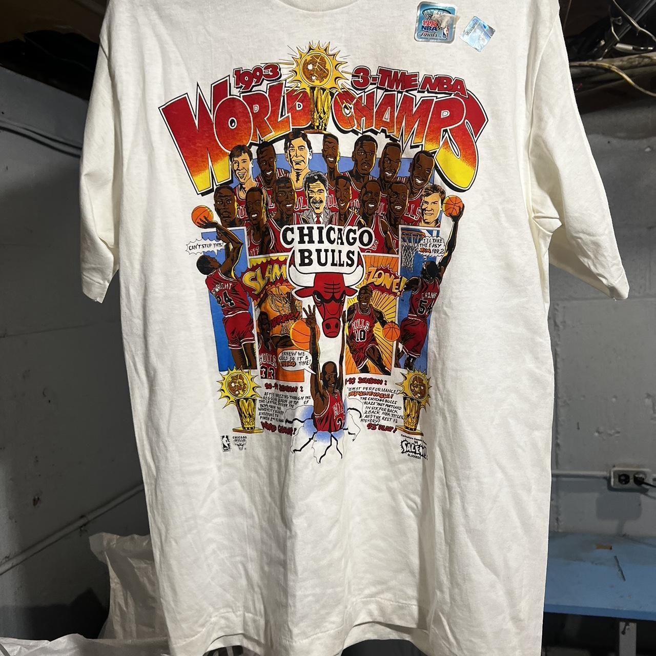 1993 bulls championship shirt