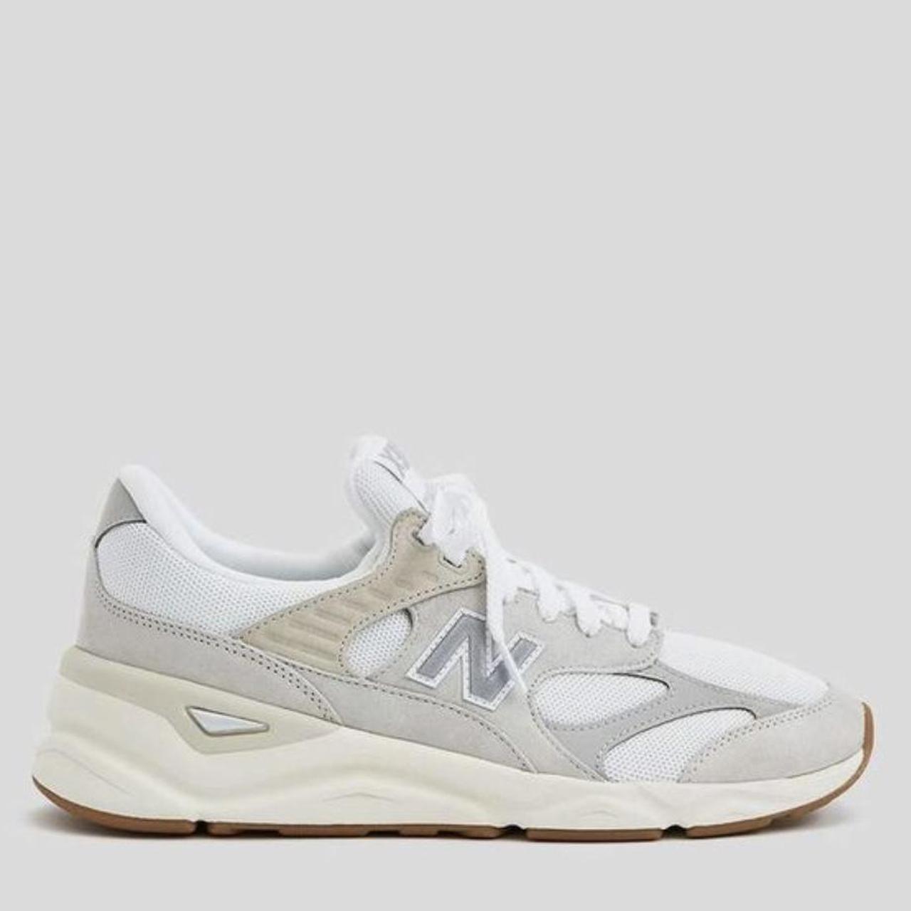 New balance lifestyle x90 reconstructed nimbus white & moon grey shoes best sale