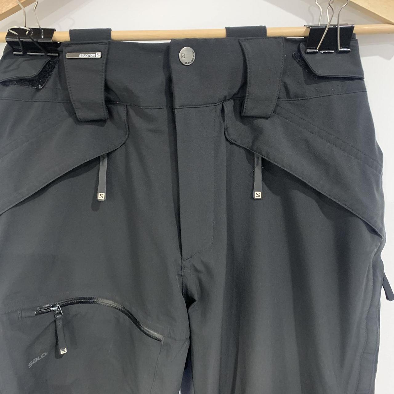 salomon ski pants rrp $250 size ‘s’ heel drag scuffs - Depop
