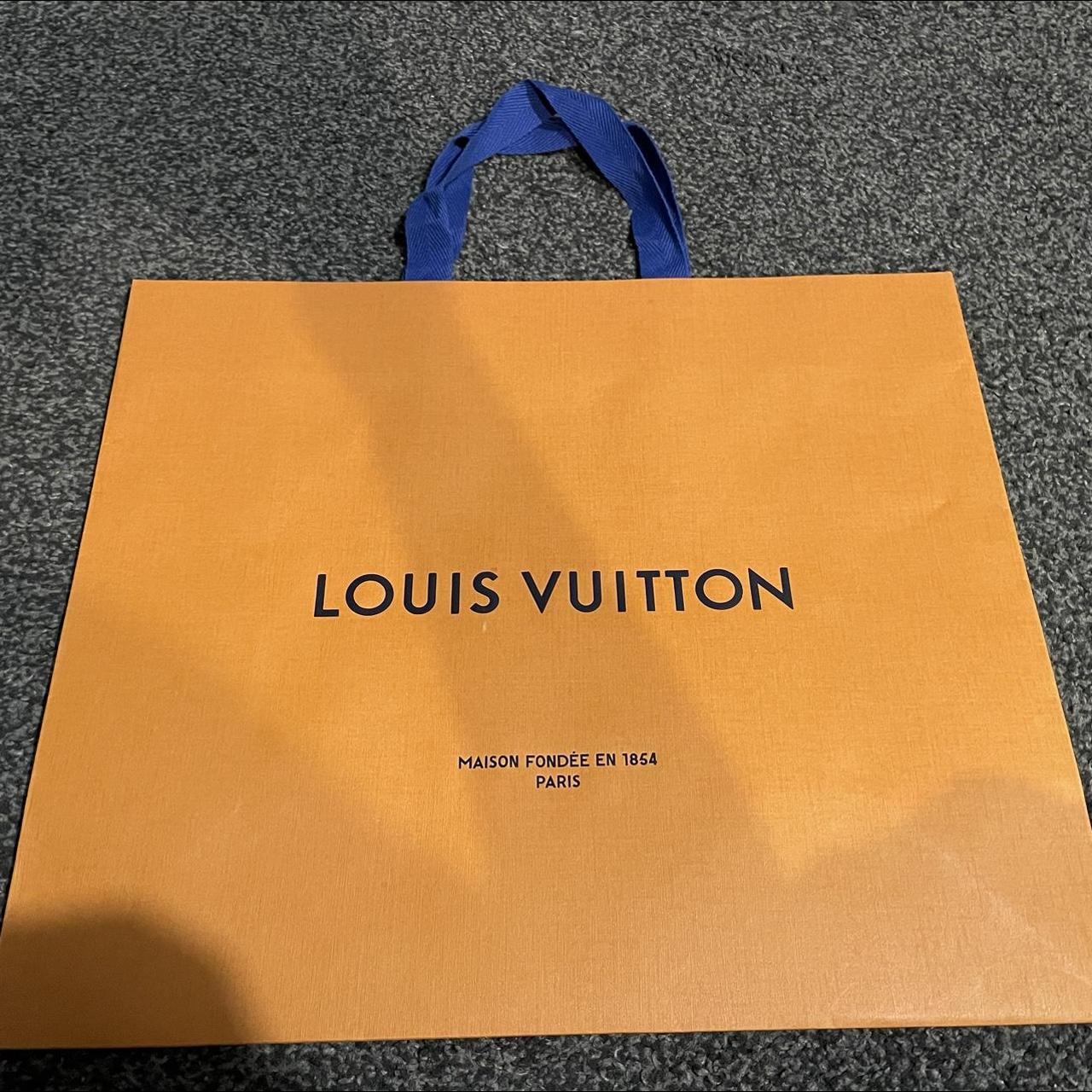 Authentic, Louis Vuitton Dust Bag This came with my... - Depop
