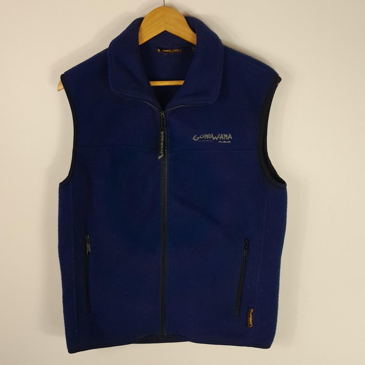 Vintage Gondwana polartec fleece vest Thick... - Depop