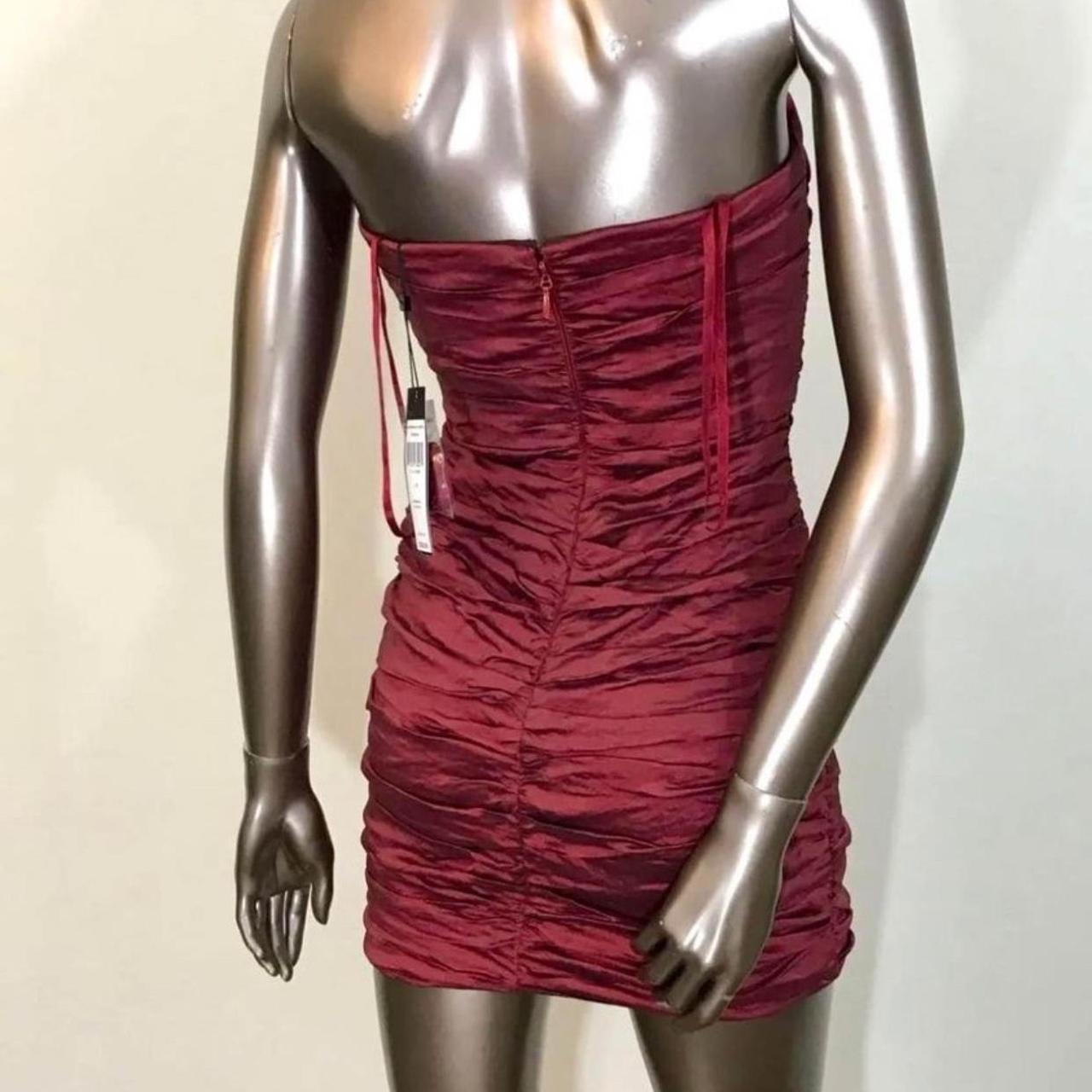 BCBG Tristina Ruby Strapless store Dress