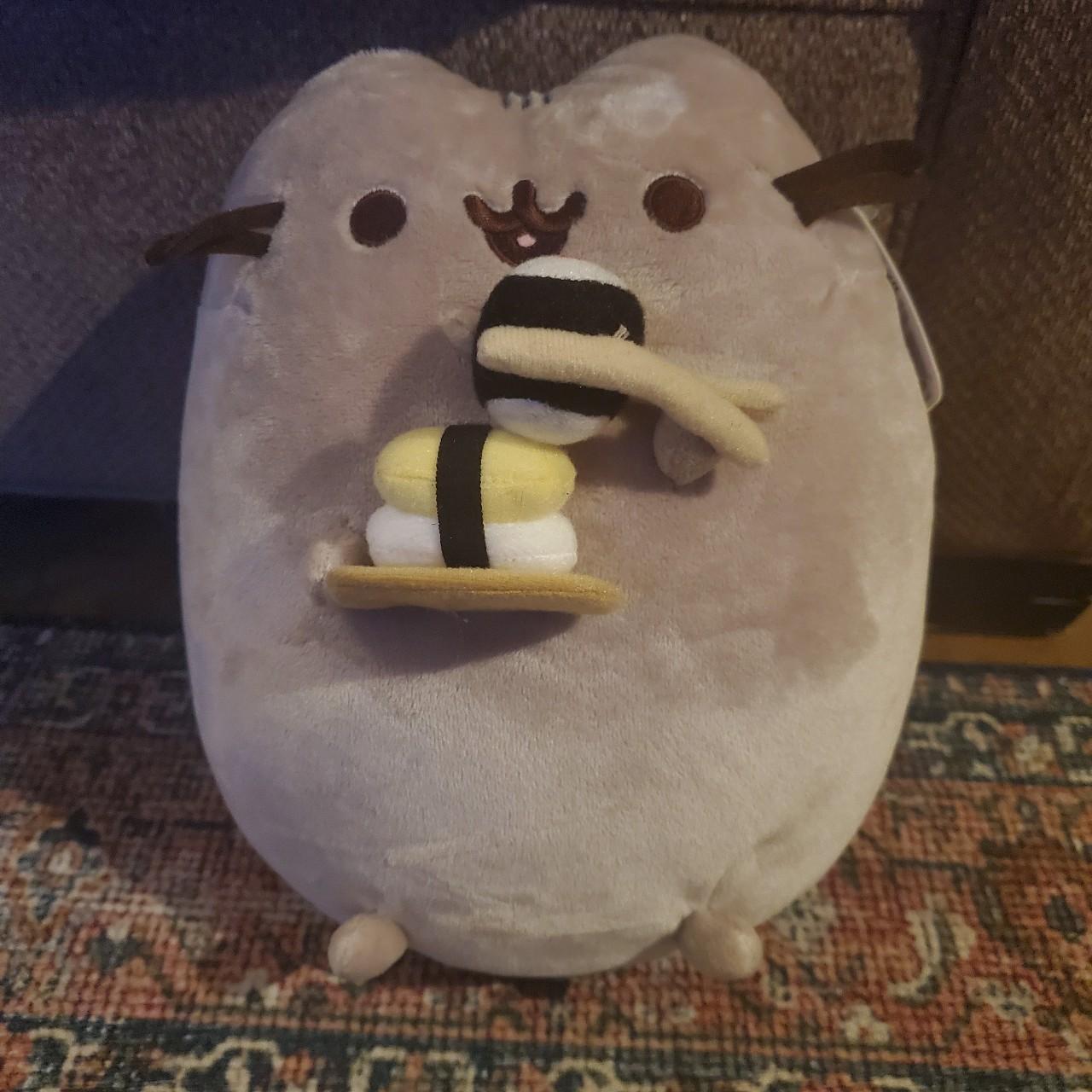 Brand New With Tag Pusheen Eating Sushi... - Depop