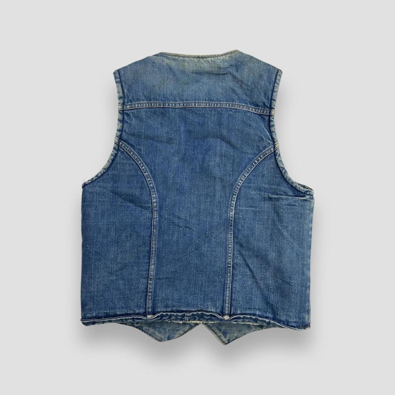 WRANGLER vintage 70s denim vest Men’s size medium... Depop