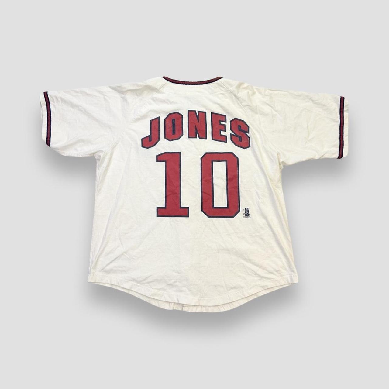 Vintage 90s Atlanta Braves Jersey Size Medium Made - Depop