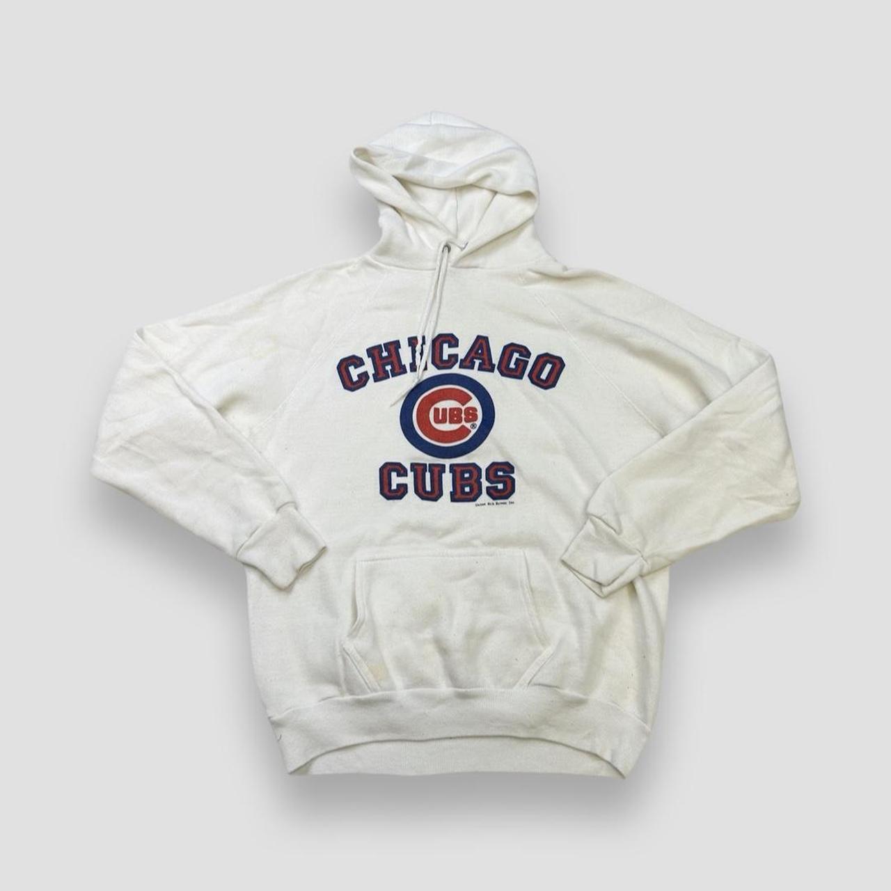 White best sale cubs hoodie