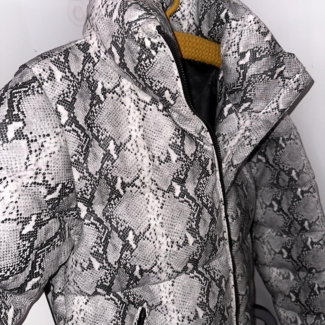 Snakeskin hot sale long jacket