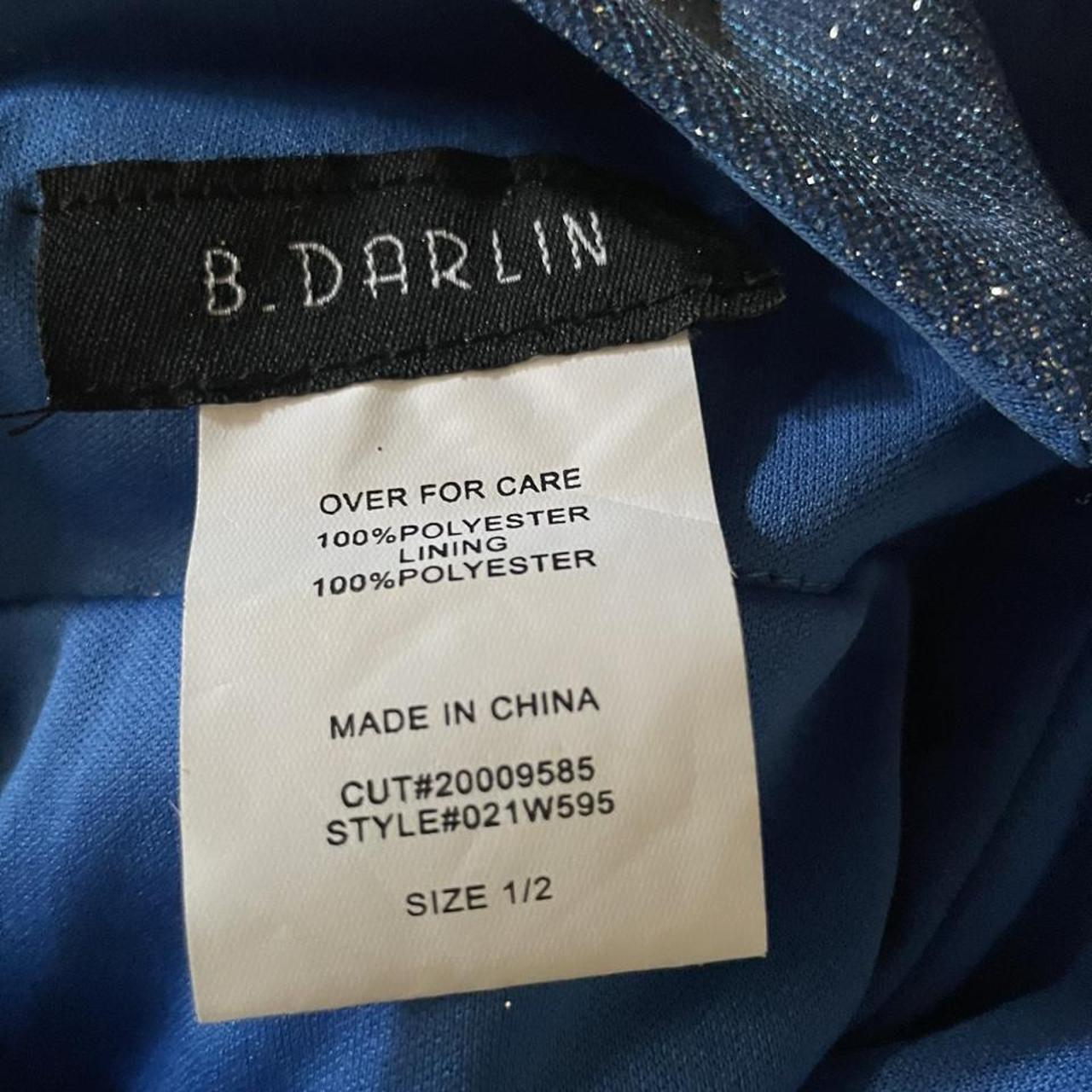 B Darlin Women's Blue Dress (4)