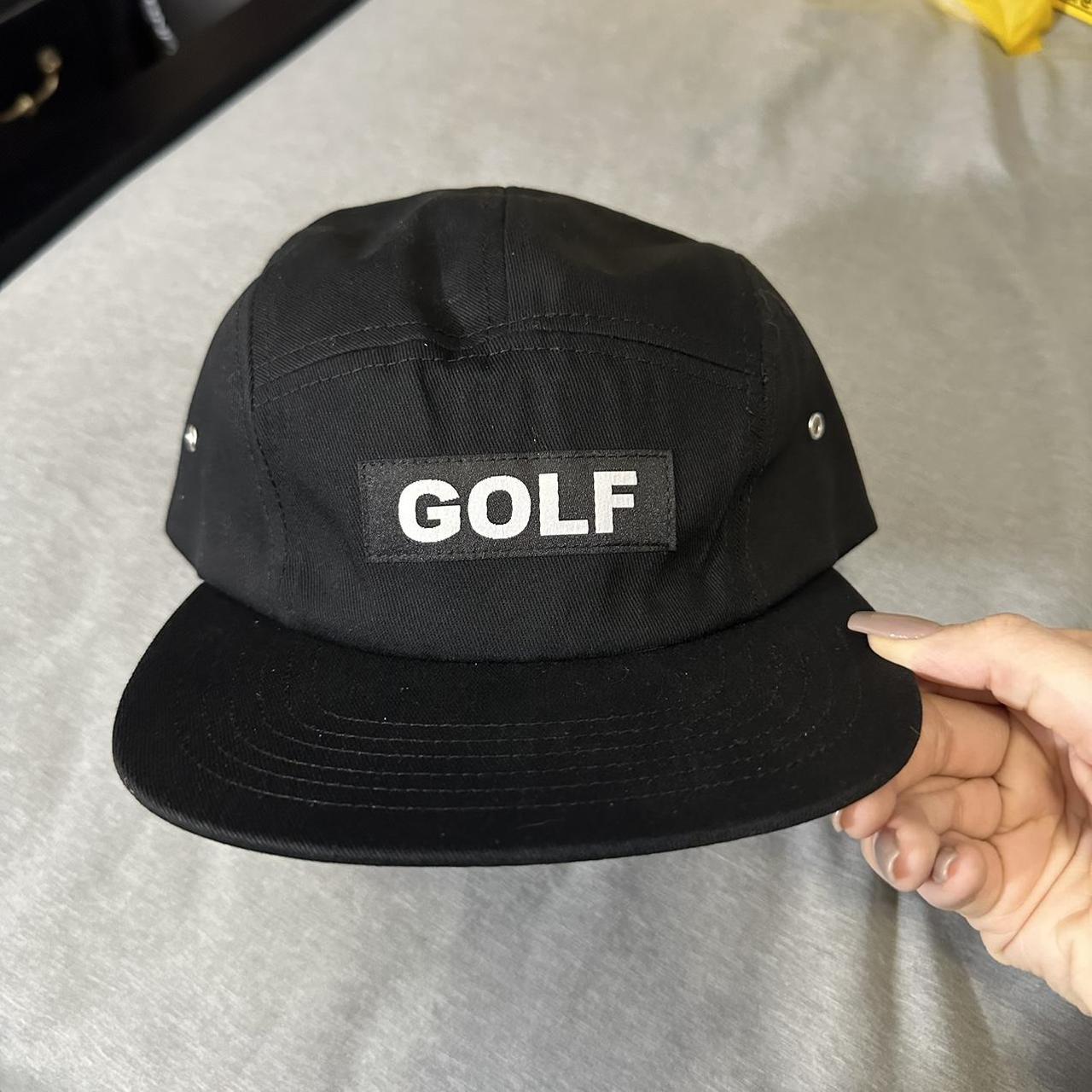 Black golf wang hat Tyler the creator brand Brand... Depop