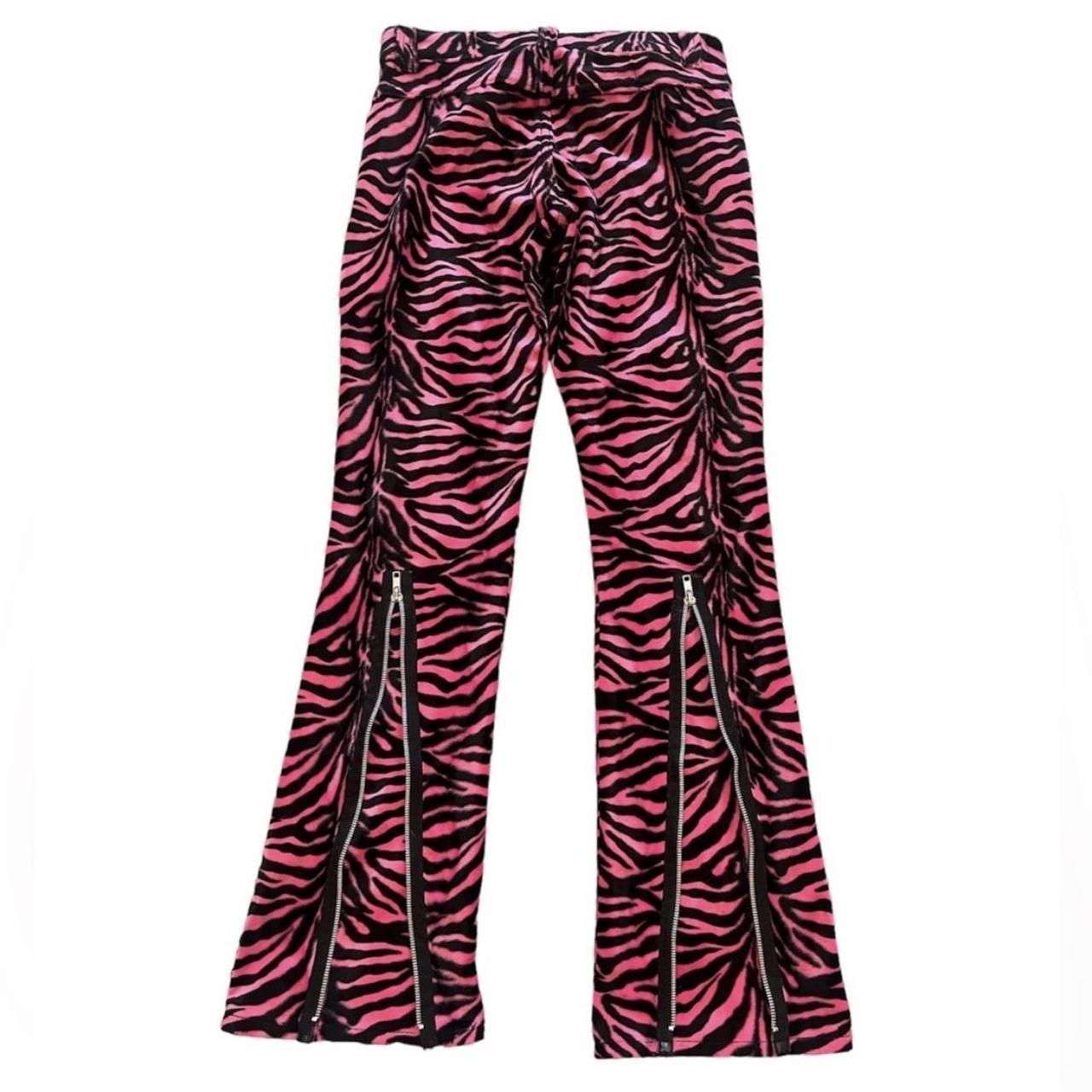 パンツ 00s archive velour stripe flare pant y2k 00s archive