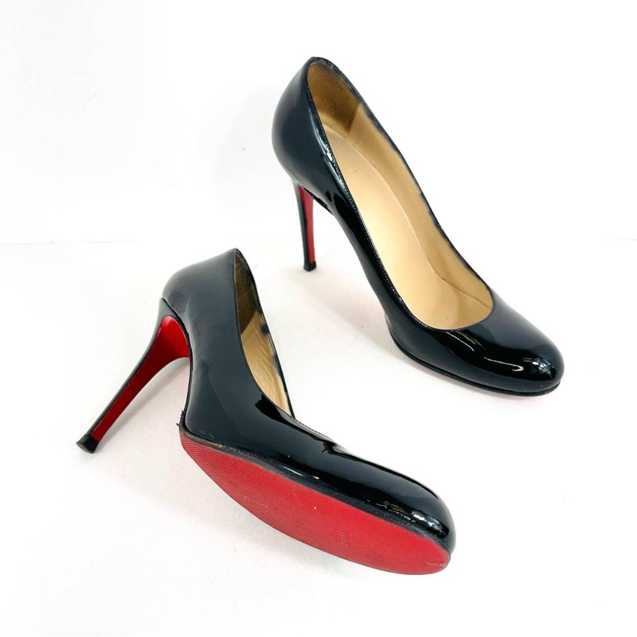 Christian Louboutin Black Pumps Size 39 deals US 8.5