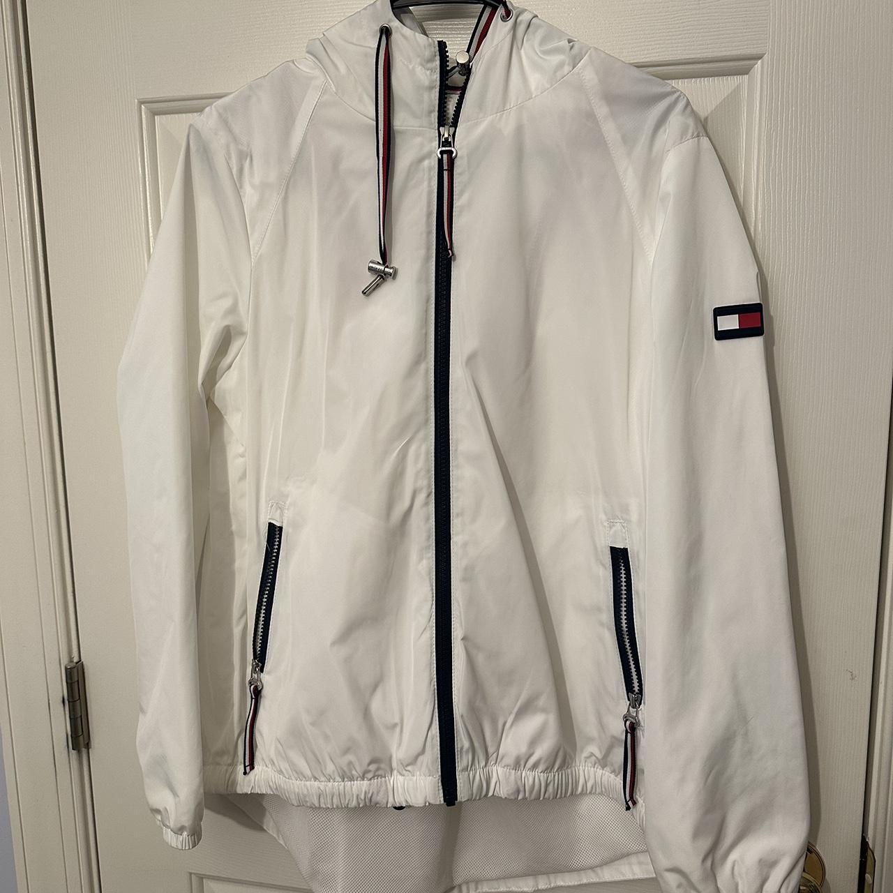 Tommy hilfiger 2024 white windbreaker