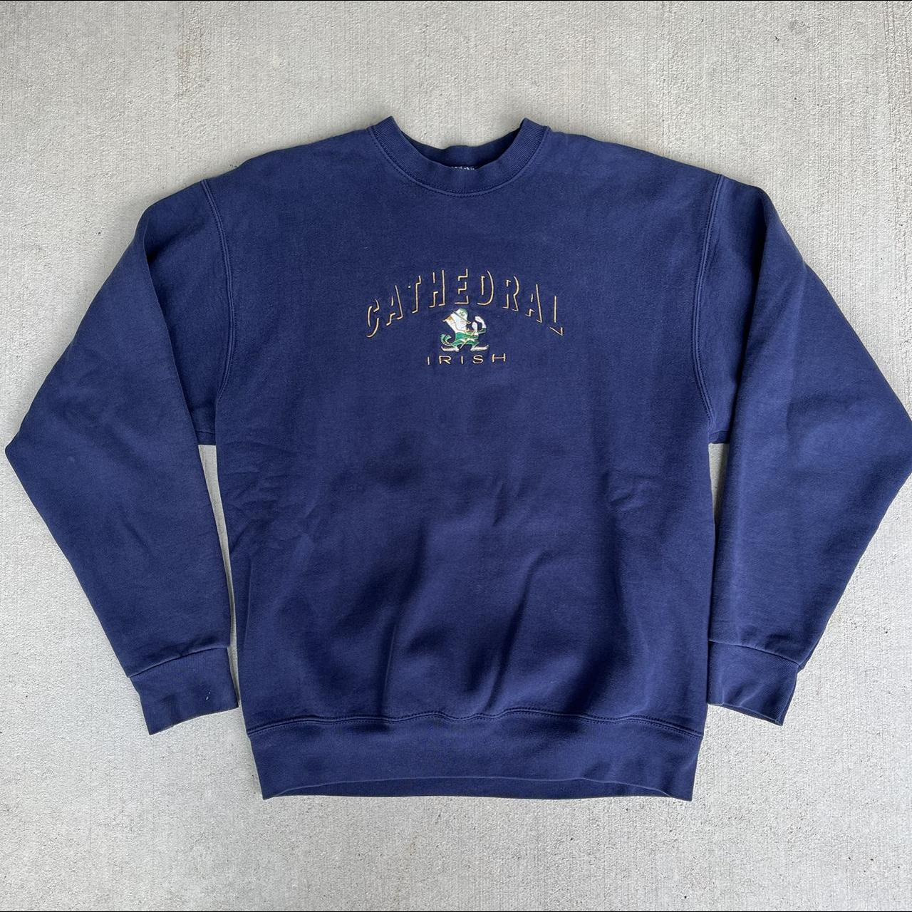 VINTAGE COLLEGE CREWNECK 90s SIZE XL PERFECT... - Depop