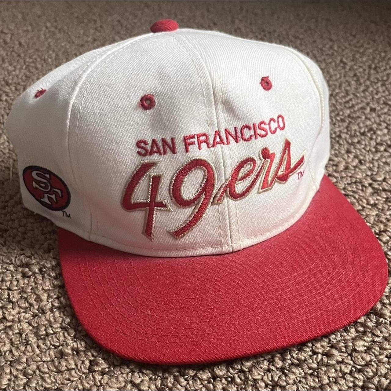 Vintage 49ers Script Snapback