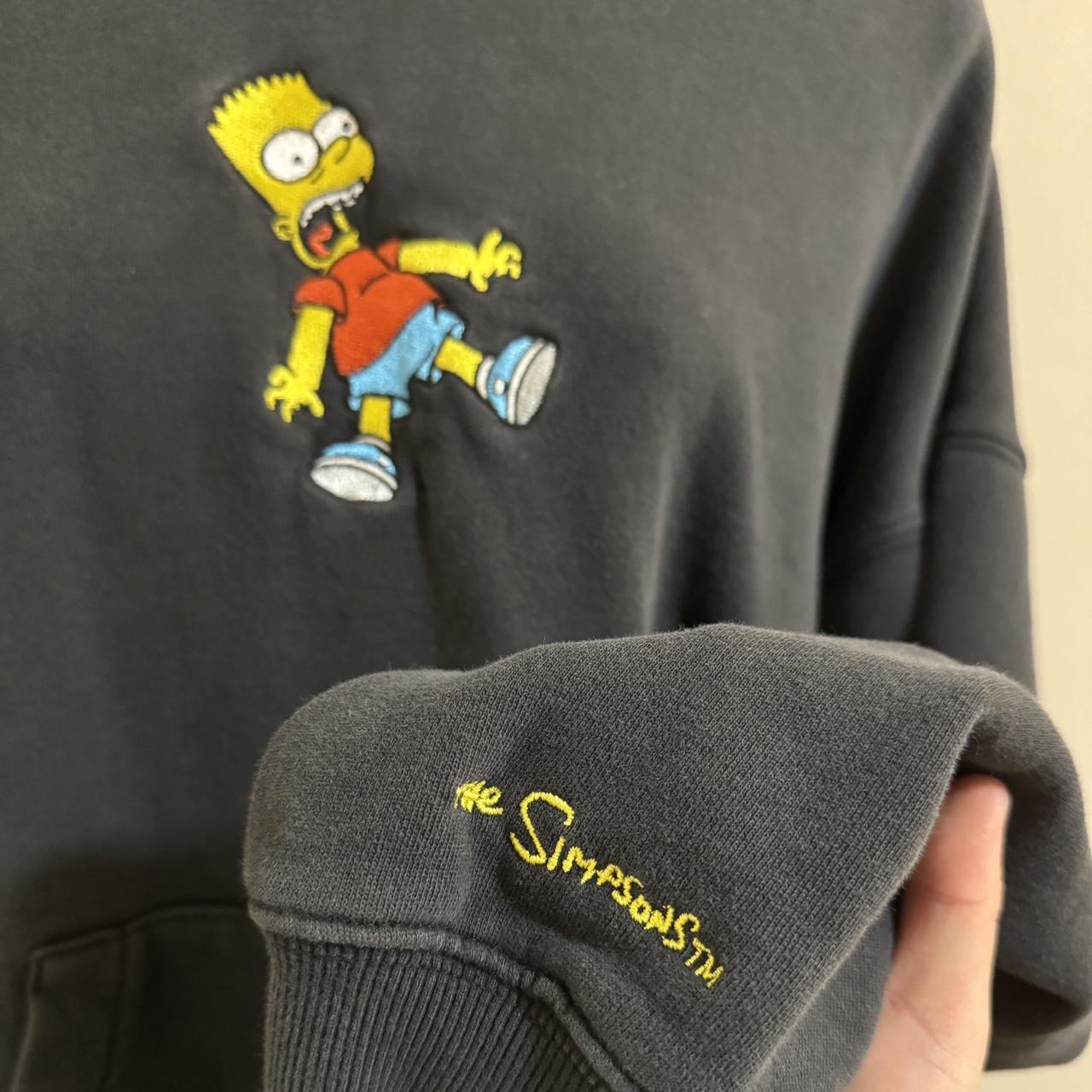 Trap Bart Hoodie H&m Bart Simpson Hoodie The Simpsons H&M