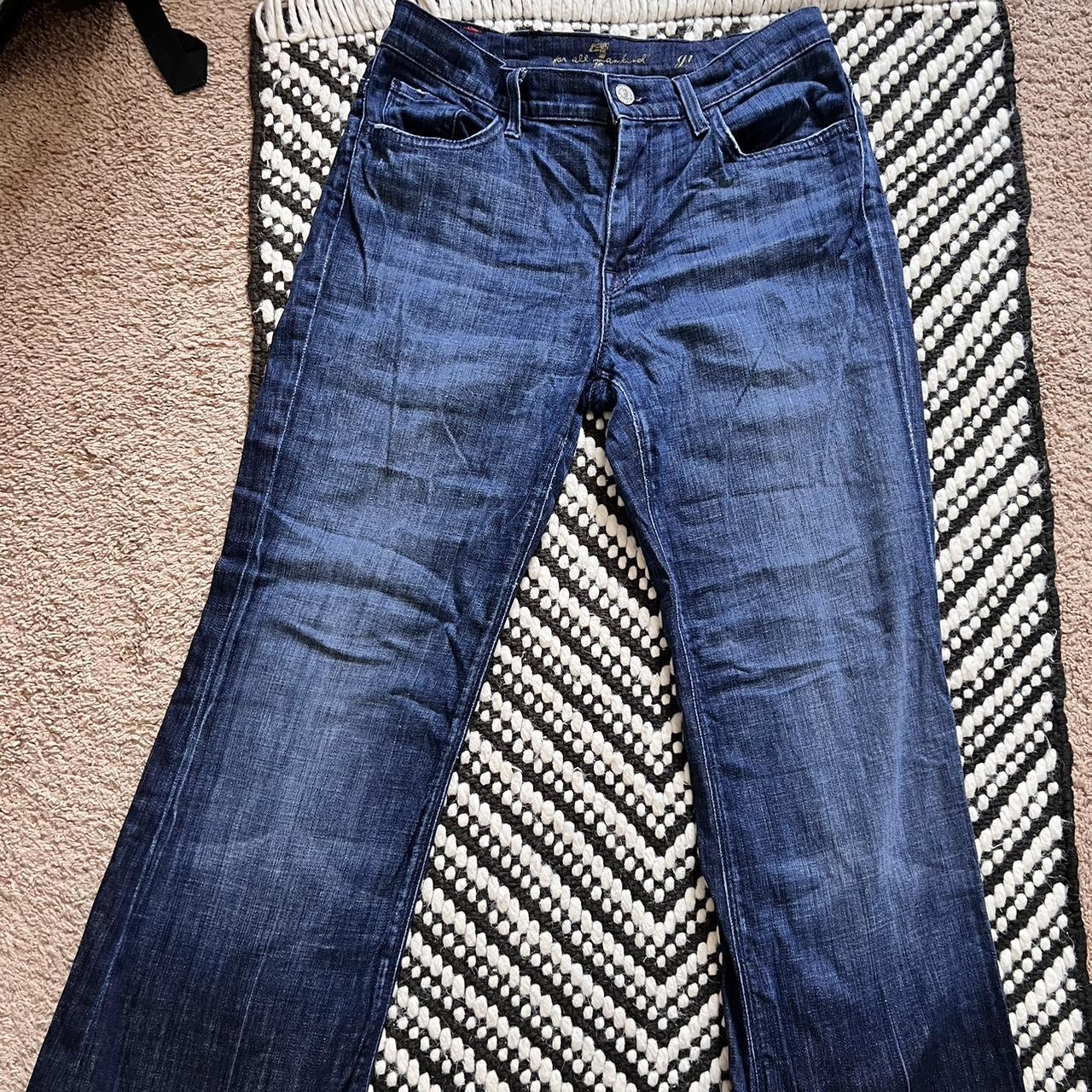 7 for all Mankind Vintage Bootcut Jeans Size 30 but... - Depop