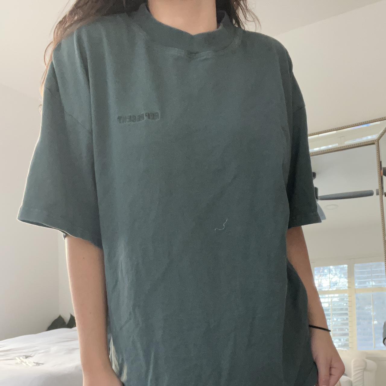 BLANKS represent green forest oversized tshirts.... Depop