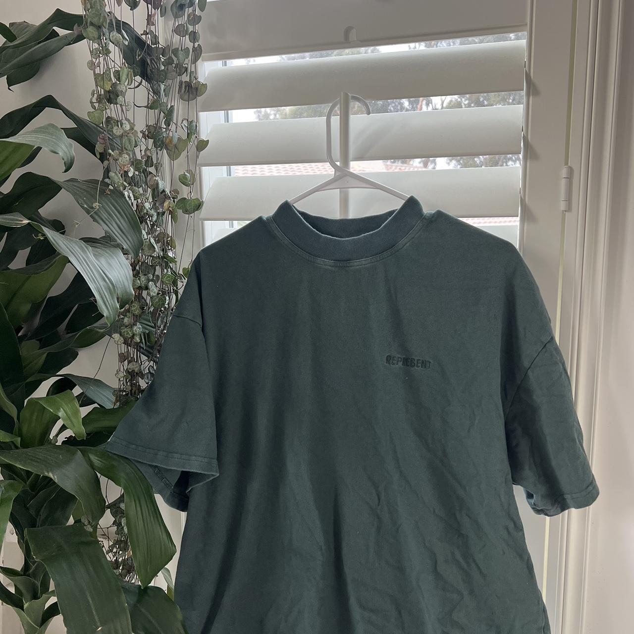 BLANKS represent green forest oversized tshirts.... Depop