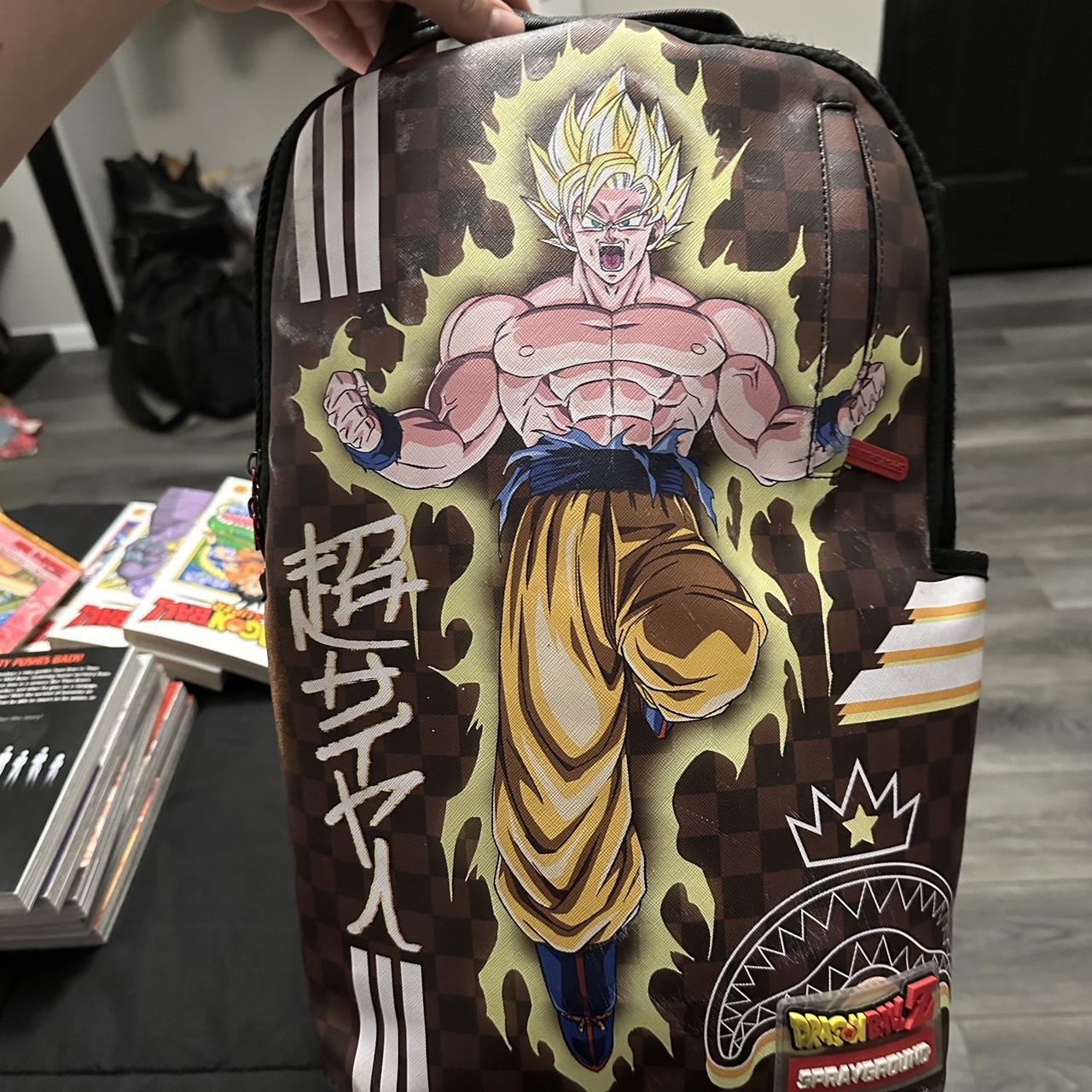Spray ground Goku backpack Depop
