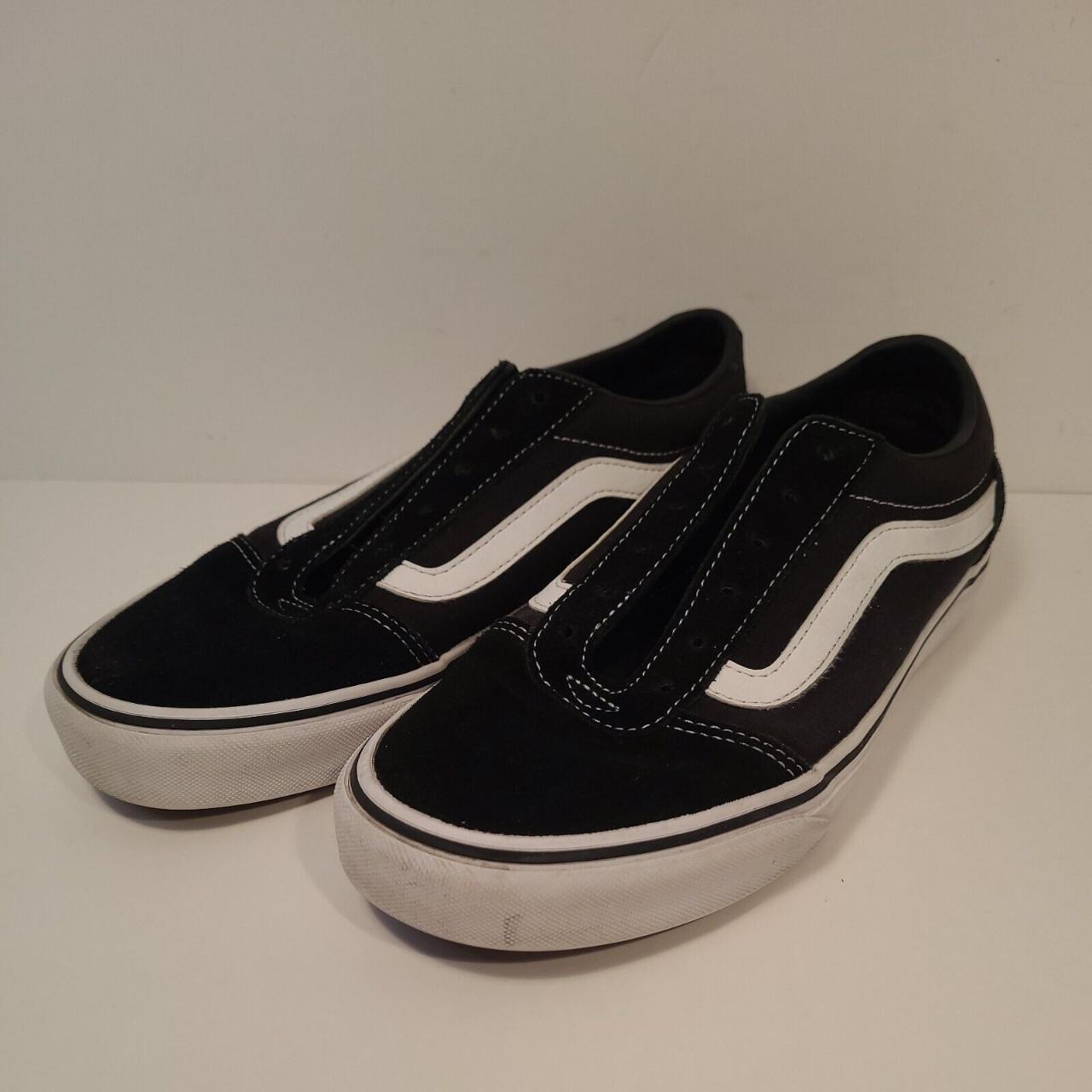 Womens black vans clearance trainers