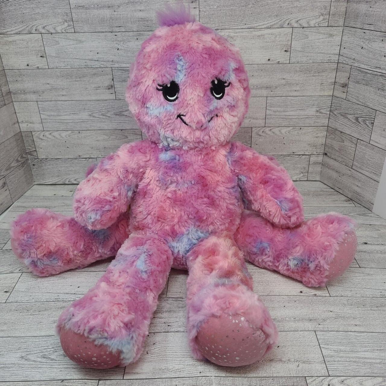 Build A Bear Workshop Pink Blue Tie Dye Octopus 18