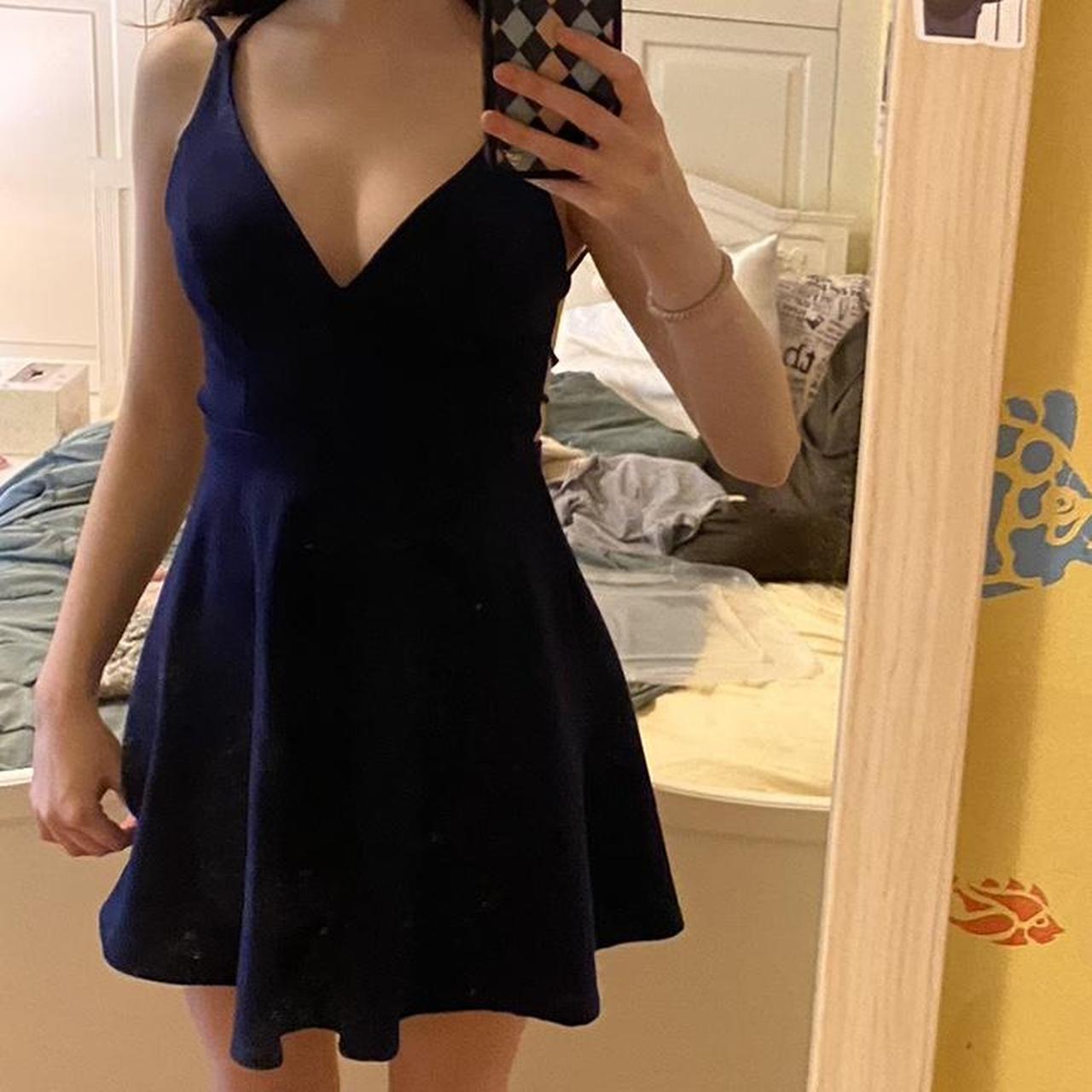 Blue lulus homecoming dress #lulus