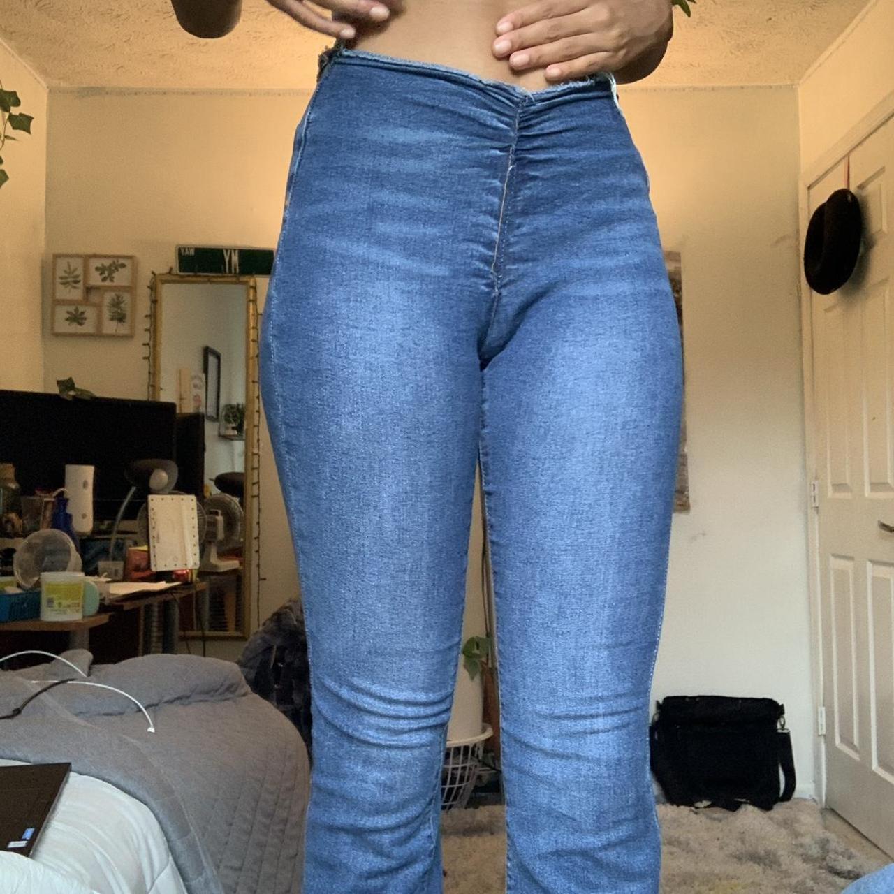 SHEIN Navy Jeans Depop