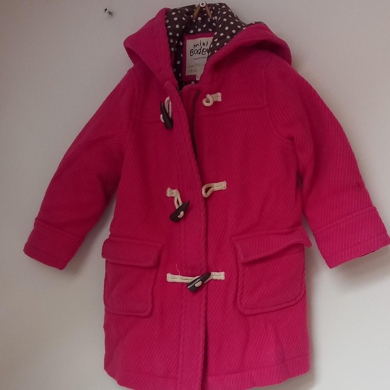 Mini Boden classic girls duffle coat age 2 3 years. Depop