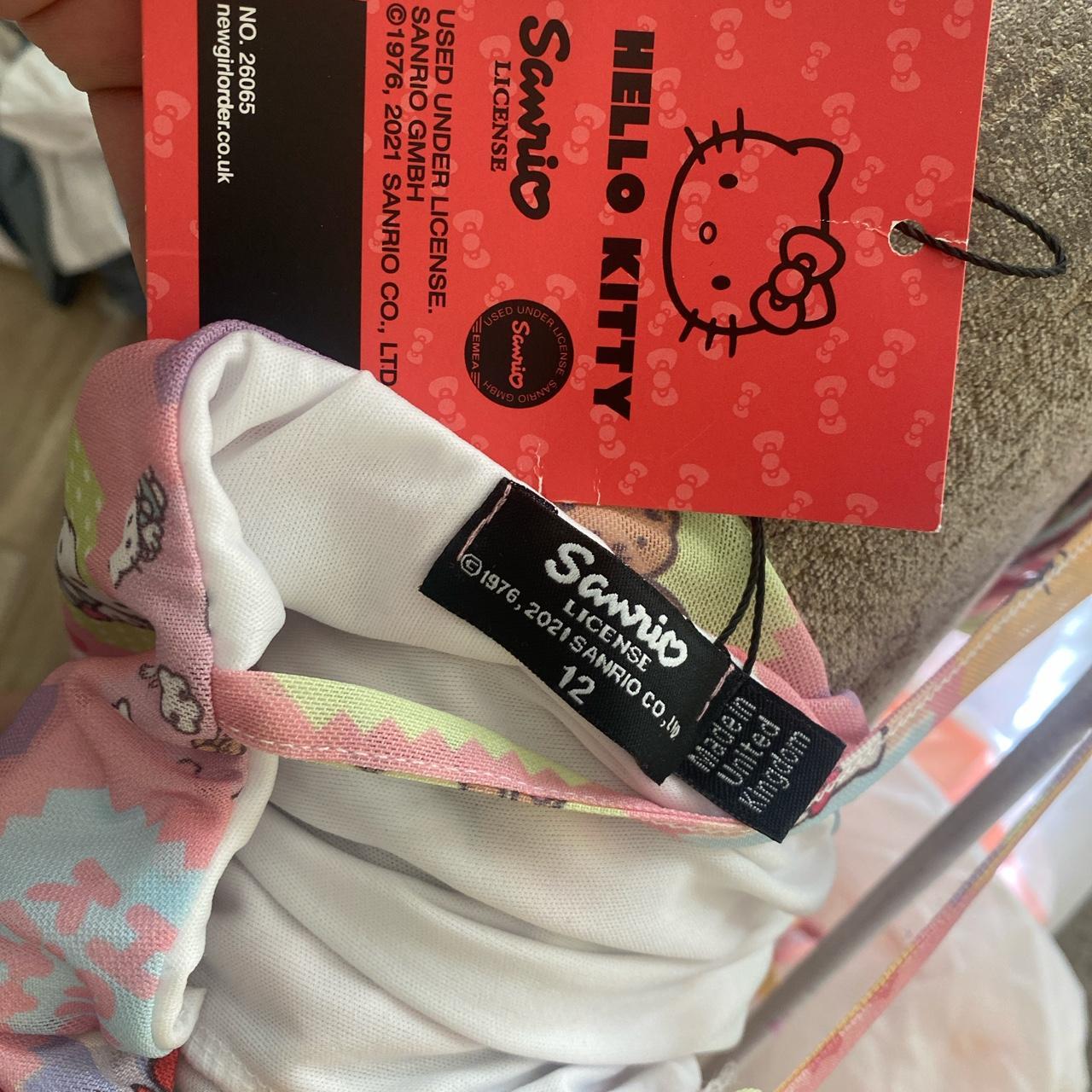 brand new hello kitty dress with tags ! Labeled size... - Depop