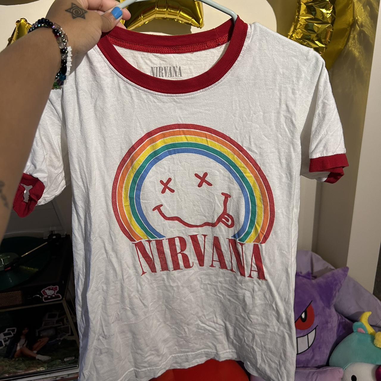 rainbow nirvana shirt